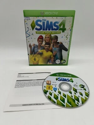 Microsoft Xbox One  Spiel - Die Sims 4 Deluxe Party Edition CiB Vollständig TOP! - Bild 1 von 4