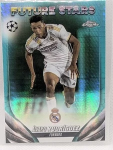 #134 Alvaro Rodriguez Real Madrid 2024 Topps Chrome Refractor - Bild 1 von 1