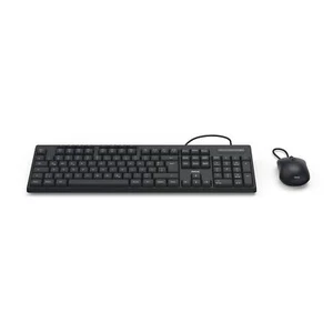 Hama PC Tastatur Maus Set CKM-200 USB-A/USB-C 1,8m Kabel QWERTZ Schwarz Computer - Bild 1 von 7