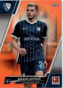 2021-22 Topps Bundesliga ORANGE Foil /25 Maxim Leitsch VFL Bochum - Picture 1 of 1