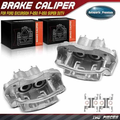 Pair Rear Brake Calipers Set for Ford F-250 F-350 Super Duty 2000-2004 Excursion - Image 1 of 4