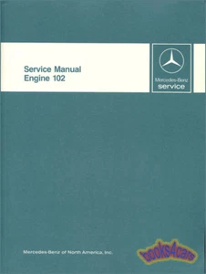 SHOP MANUAL MERCEDES 190E SERVICE REPAIR BOOK 2.3 ENGINE - Picture 1 of 1