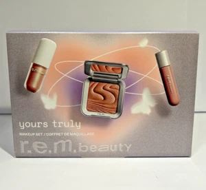 R.e.m Beauty Yours Truly 3 Piece Makeup Set REM Brand New In Box - Picture 1 of 4
