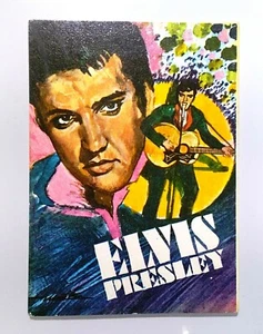 ELVIS PRESLEY ✱ Hermosa Música Estrella del Pop Pegatina Rara Brasil 1972 De Colección - Imagen 1 de 5