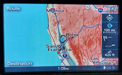 AUDI A5 S5 Q5 Q7 2013-2017 (4L B8 8T 8R) GPS NAVEGACIÓN MEDIOS PANTALLA PANTALLA 7" Foto 1 de 4