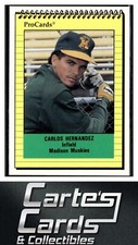 Carlos Hernandez 1991 ProCards #2138  Madison Muskies