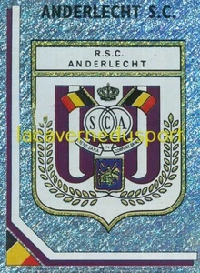 027 ECUSSON BADGE # RCS ANDERLECHT STICKER PANINI FOOTBALL BELGIQUE 1999 2000 - Picture 1 of 1