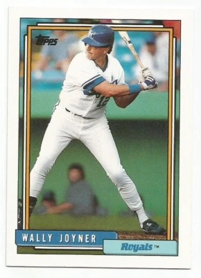 WALLY JOYNER 1992 TOPPS TRADED CARD NM-MT+ CONDITION - Image 1 of 2