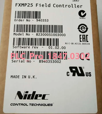 1PCS Brand New Nidec FXMP25 Control Technology Field Controller Fast delivery - Image 1 of 4