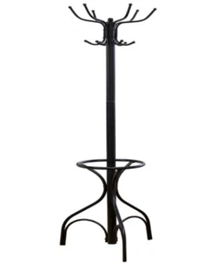 Traditional Metal Coat Rack Umbrella Stand Entryway Jackets Hats Bags FREE SHIP - Picture 1 of 6