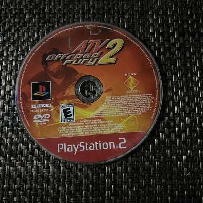 ATV Offroad Fury 2 (PlayStation 2 PS2, 2002) - DISC ONLY TESTED - Image 1 of 4