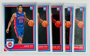 2022-23 NBA Hoops Jaden Ivey Base #235 Rookie Card Lot (5) - Picture 1 of 4