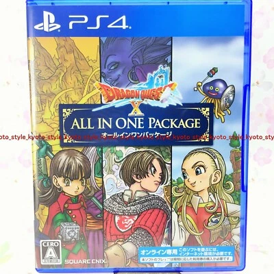 USED PS4 PlayStation 4 Dragon Quest X all-in-one package 09850 JAPAN IMPORT - Image 1 of 3