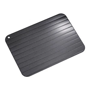 Magic Metal Plate Defrosting Tray Fast Thawing Frozen Meat Defrost Kitchen AU - Picture 1 of 14