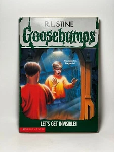 18th Print #6 Let's Get Invisible Goosebumps Book Original R.L. Stine 1993 Cover - Picture 1 of 16