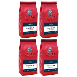 Crema irlandesa Lacas, café molido medio fino, paquete de 4, 12 oz cada uno - Imagen 1 de 6