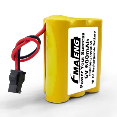 FMA 6V 600mAh AA Battery for Model toy 80 Led Solar Bulbs Light Power - Image 1 of 4