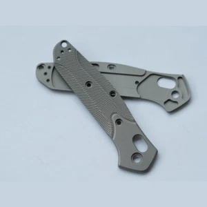 1 Pair TC21 Fingerprint Pattern Knife Handle Scales for Benchmade 945 - Picture 1 of 3