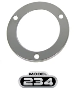 JW Speaker 234 Series 4" Round Tail Light Stainless Steel Trim Ring 8200441 (EE) - Picture 1 of 3