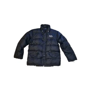 Shady Ltd Black Heavy Down Puff Jacket Coat sz Medium Eminem Rap Hip Hop - Picture 1 of 5
