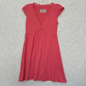 Face Off Womens Y2K Babydoll Stretch Jersey Tunic Top Candy Pink SIZE 10 - Picture 1 of 8