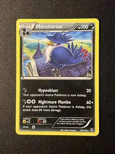 Honchkrow 52/119 Rare Pokemon TCG Card Phantom Forces NM - Picture 1 of 3