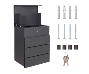 Anti-Theft Secure Parcel Box – Lockable Mailbox to Prevent Stolen Deliveries - Picture 1 of 10
