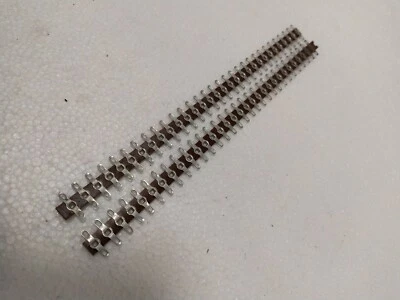 Barettes 30 doubles cosses de câblage   Bakélite    Lot 2 Pcs    Nos DepE9h3 - Imagen 1 de 4