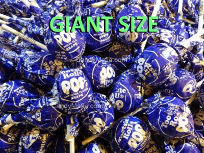 Giant Tootsie Pops Grape 42 pops Giant Grape Tootsie pop lollipop candy suckers - Image 1 of 3