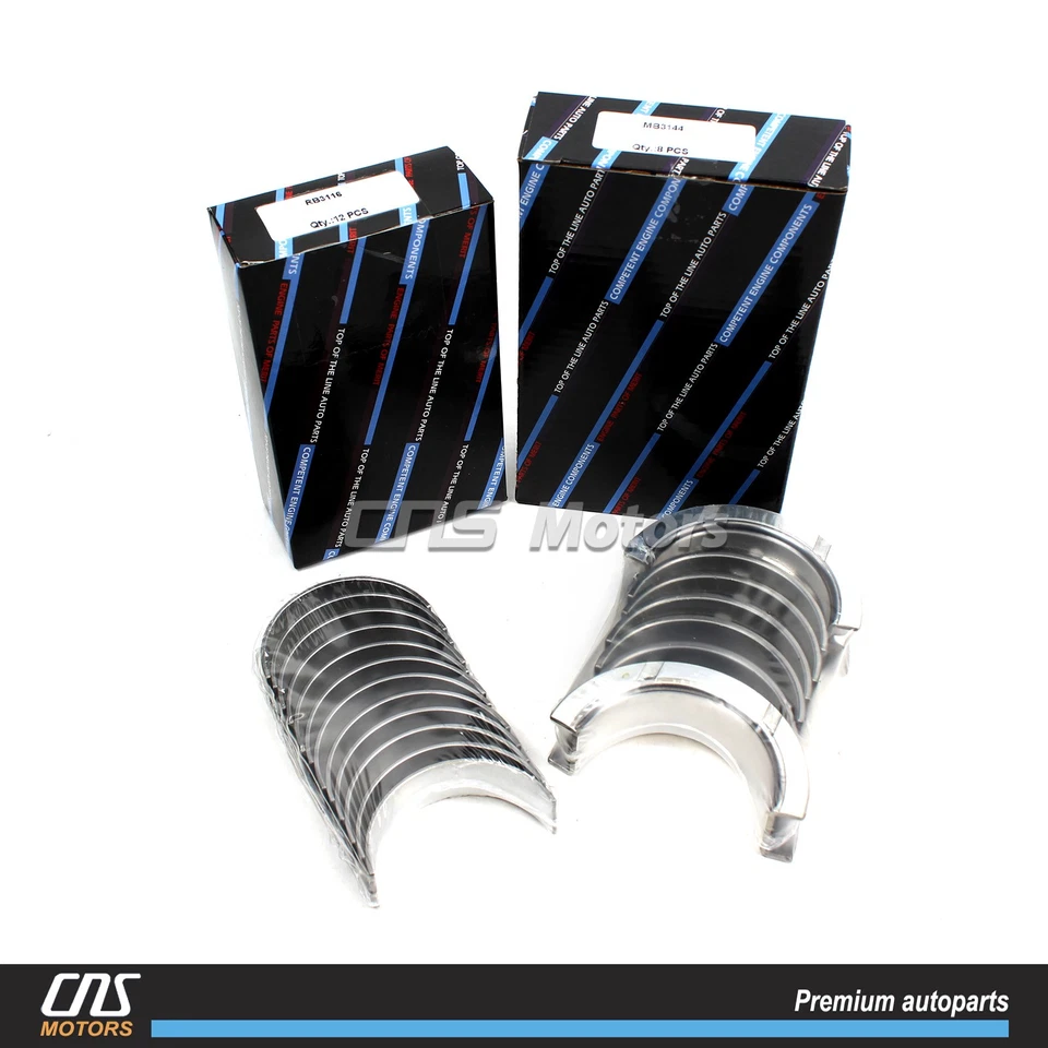 Main Rod Bearings For 95-09 Buick Pontiac Oldsmobile Chevrolet 3.8L Cu.23 OVH - Изображение 1 из 3
