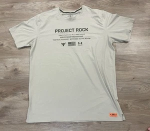 Under Armour Shirt Mens 2XLT Tall Project Rock Graphic Loose Tee Progress - Picture 1 of 8