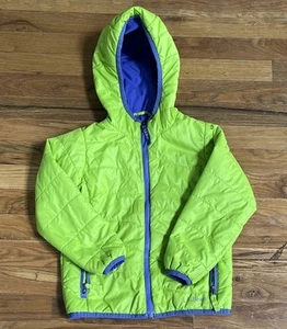 LL Bean Girls Puffer Hooded Coat 4/5 - Picture 1 of 4