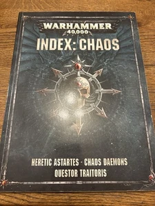 Index Chaos Warhammer 40k 8th Edition - Games Workshop M1006 - Picture 1 of 2