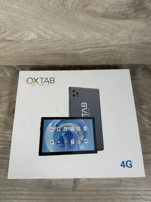 Ox Tab Gray Quad Core 10 Inch 32gb 4g Android Tablet No Sim Card Included New - Image 1 of 4