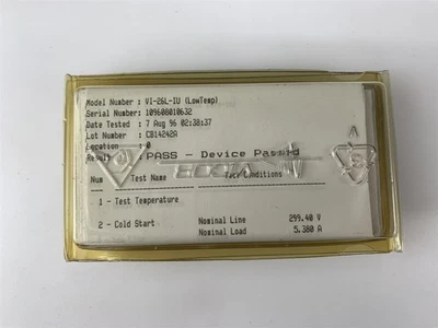 Vicor Isolated 200-400V DC-DC Converter VI-26L-IU - Image 1 of 3