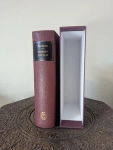 Dombey and Son Charles Dickens The Folio Society 2007 Hardcover Leather  - Foto 1 di 15