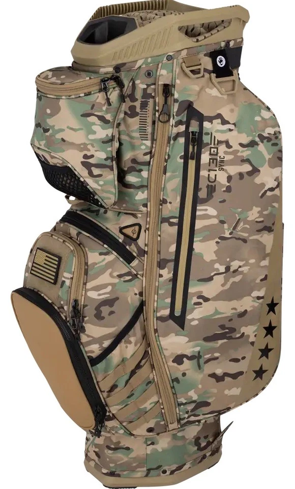Nova Bolsa de Carrinho de Sincronização Sun Mountain Golf C-130 Camuflagem Areia - Imagem 1 de 1