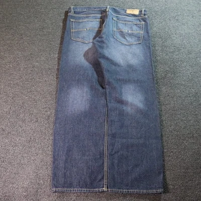 VTG 2000s US POLO ASSN STRAIGHT FIT FADED DENIM BLUE JEANS 36X30 - Image 1 of 4