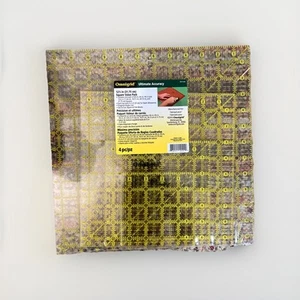 R45125S Square Value Pack 12.5 Inch Acrylic Quilting Templates 4 Count - Picture 1 of 2