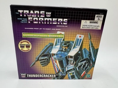 2003 Hasbro Transformers G1 Commemorative Series III Thundercracker Figure NIB - Image 1 of 4