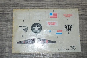 1986 Gijoe L.C.V Recon Schlitten (Original LCV unbenutzt Aufkleber Stickerbogen) kein Repo! - Bild 1 von 3