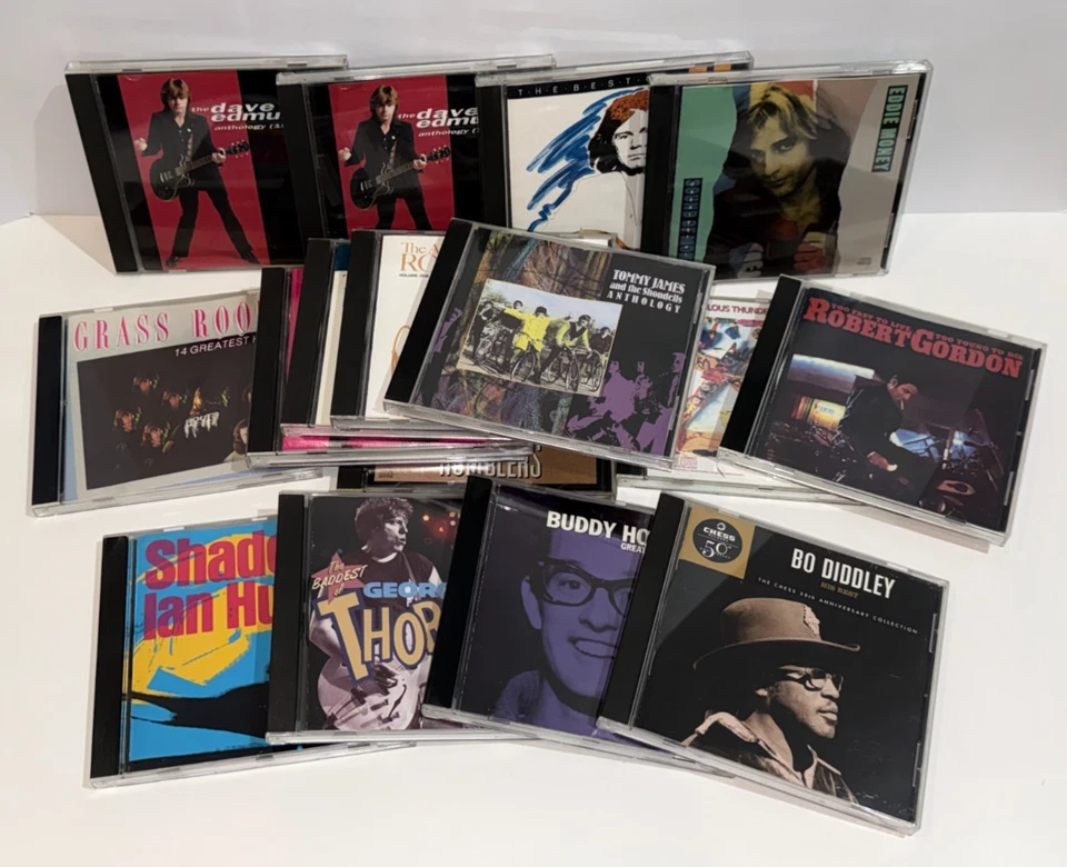 Rock n Roll / Pop Rock CD Lot Dave Edmunds Ian Hunter Eddie Money Robert Gordon Foto 1 de 4