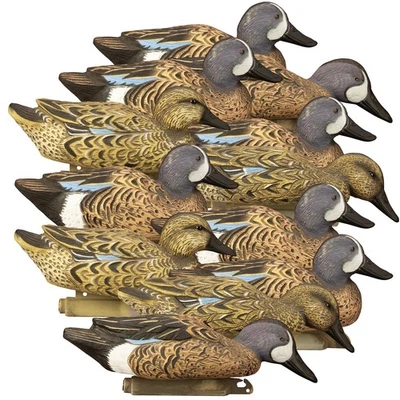 Standard Blue Wing Teal Duck Decoys, Foam Filled (12pk) - Image 1 of 4