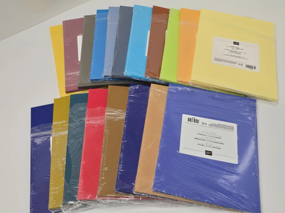 Stampin' Up 8.5" x 11" Cardstock - 19 Packages 200+ Sheets Mixed Lot T3.3 - Image 1 of 4