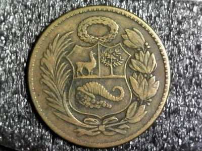 Moneda Mundial Extranjera Perú 1943 1 Sol KM#222 (z773) Foto 1 de 2