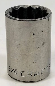 VINTAGE CRAFTSMAN SOCKET - V SERIES - SAE 3/4"  STANDARD - Imagen 1 de 4