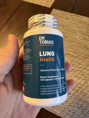 Nuevo Dr Tobias Lung Health 120 Cápsulas 01/2027 Foto 1 de 4