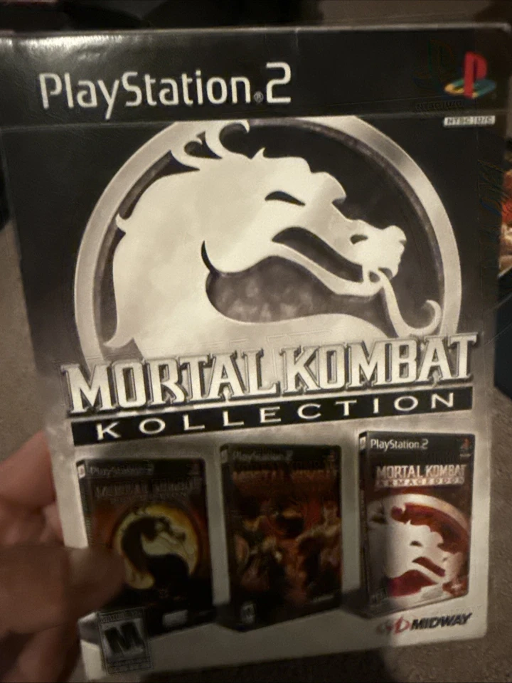Mortal Kombat Kollection (Sony PlayStation 2, 2008) PS2 Complete Bundle Set - Image 1 of 4