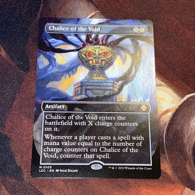 Chalice Of The Void X1 Mtg Lost Caverns Of Ixalan Nm Borderless Box Topper - Image 1 of 2