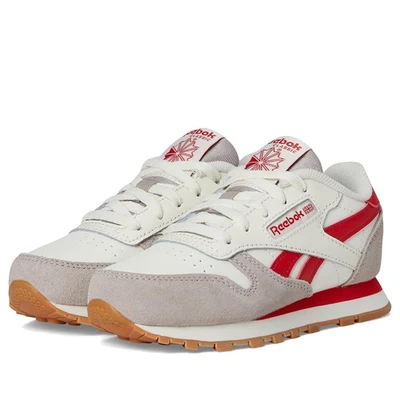 Reebok Clásico Cuero Tenis Niños EE. UU. 10.5 Gris Brumoso Estilo de Vida Zapatos GAL1076 Foto 1 de 4